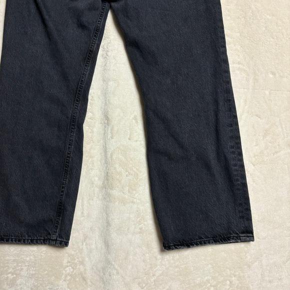 Agolde Womens Ripley Mid Rise Straight Jeans Size 28 Photogram Cotton Button Fly - Picture 8 of 12